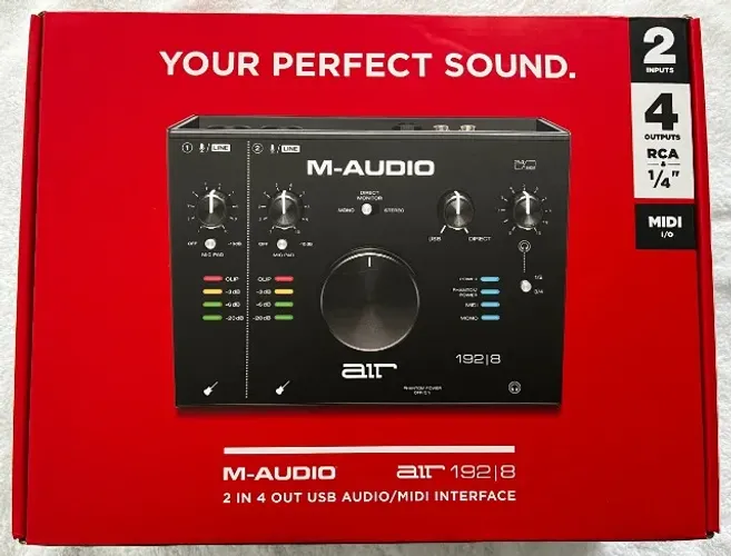 Interface de Áudio M-Audio Air 192/8