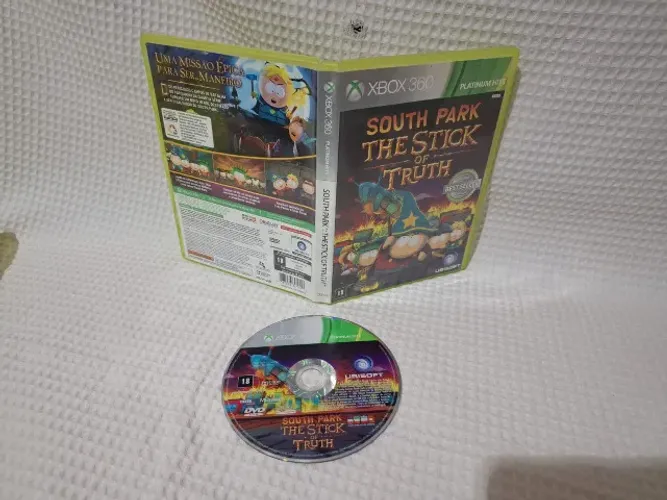 JOGO XBOX 360 SOUTH PARK THE STICK OF TRUTH PLATINUM HITS