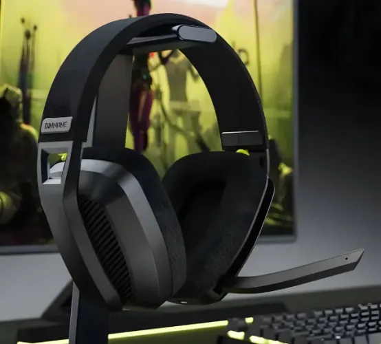 Headset Sem Fio Binnune Bw06 2.4ghz Bluetooth Preto Novos - Super Promoção !