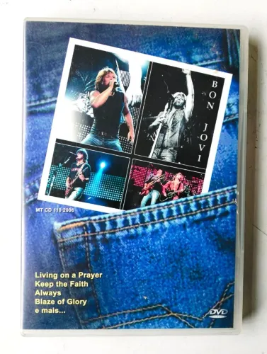 DVD Bon Jovi Original (Música) - Faixas: Living on a Prayer e Outras - 2006 - Usado