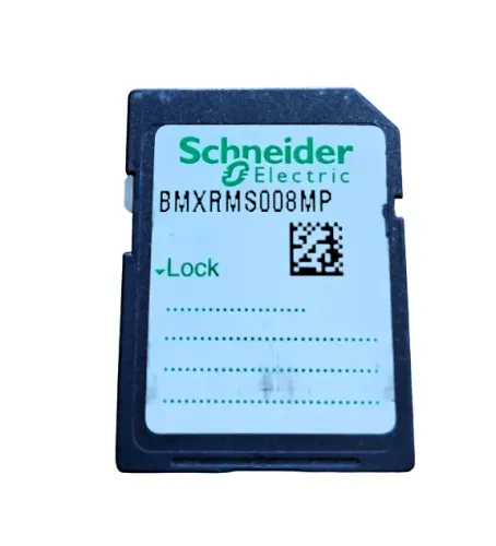 Cartão De Memória Schneider Sd Para X80 - 8mb Bmxrms008mp