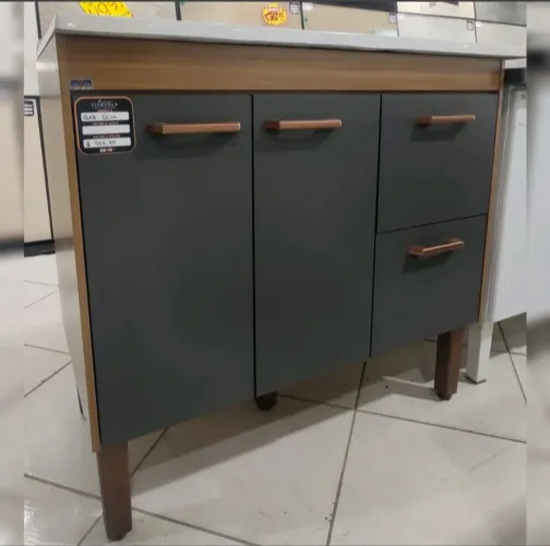 GABINETE 1.20CM TITANIUM - R$429,99