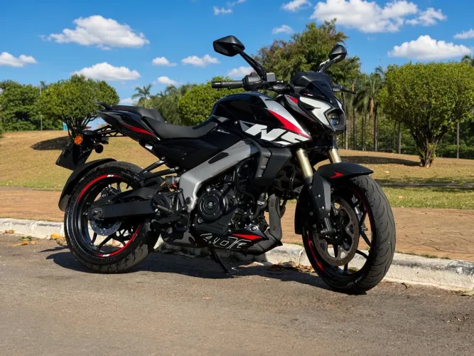 Dominar NS400Z 2026 - 966km - zerada, garantia