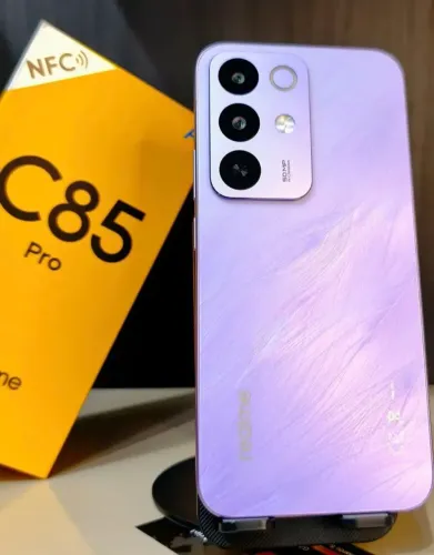 Realme C85 Pro - NFC Lilás + pagamento por aproximação 