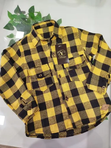 Camisas xadrez infantil varias