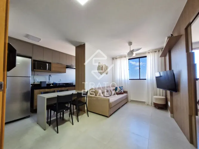 Studio novo e completo, excelente localização, na Pajuçara