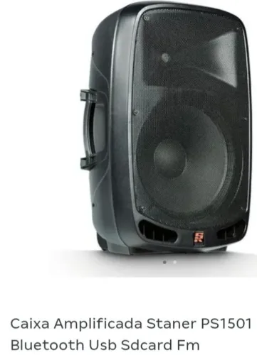 Vendo caixa amplificada staner ps1501bluetooth USB sdcard fm 