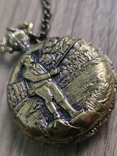 Raro Relógio de Bolso Mecânico Eletta Suíço - Raro