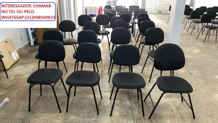 Cadeiras para igreja, escritório