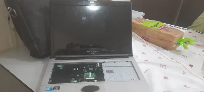 Notebook com defeito