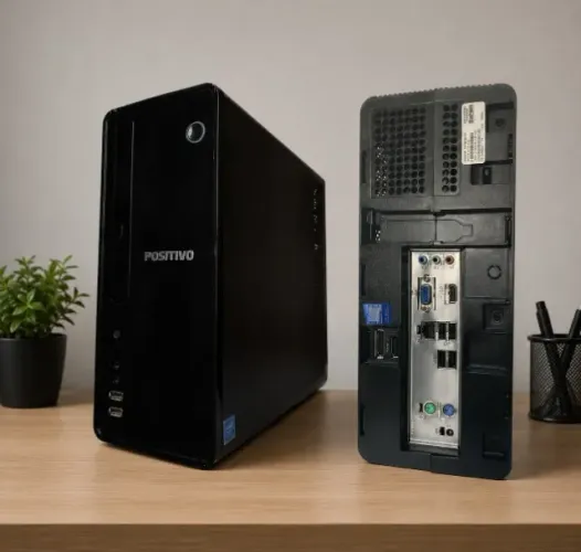 Mini PC Positivo Celeron 2GB RAM HD 500GB - Ideal para Tarefas Básicas!