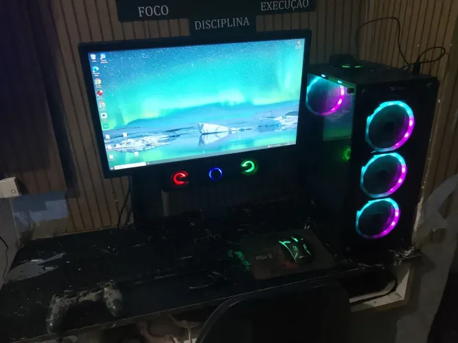 PC gamer processador i5 8 GB de memória RAM SSD de 500GB