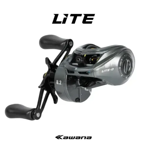Carretilha KAWANA LITE - 11 Rolamentos - 8.2 - 180g Lado Direito