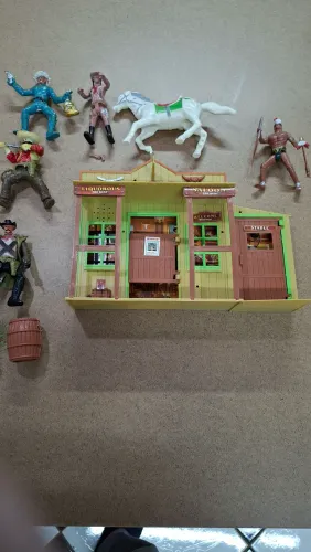Lote velho oeste brinquedos