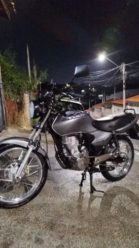 Cg 125 Titan completa partida e freio a disco