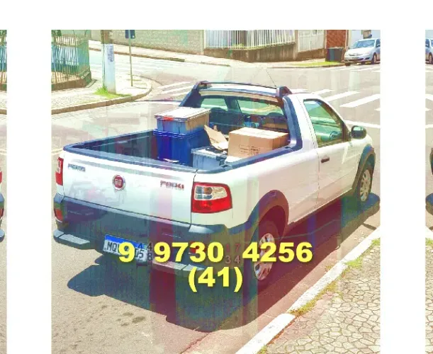 Frete móvel e rápido na sua região! Ligue: 41?9?9730?4256 - Isac