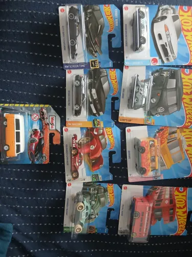 Lote hotwheels - 8 minis