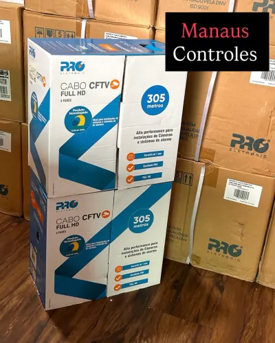 Caixa de Cabo de Rede Internet 305M CFTV Pro Eletrônic ( Promoção )