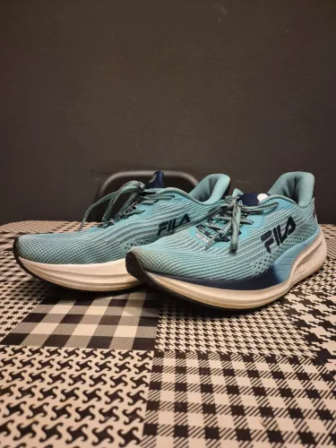 Tênis de Corrida Fila Racer Speedzone Azul Usado, Tam. 42, em Excelente Estado