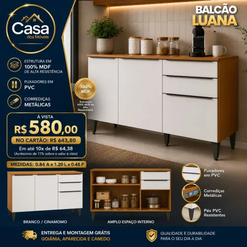 Balcão Luana