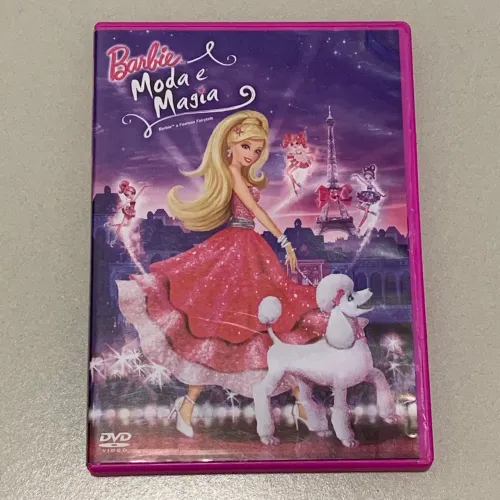 dvd barbie moda e magia mattel anos 2009