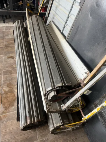 4 Portas de aço enrolar