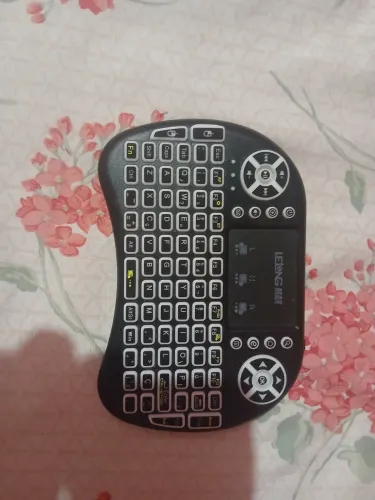 Mini teclado controle sem fio