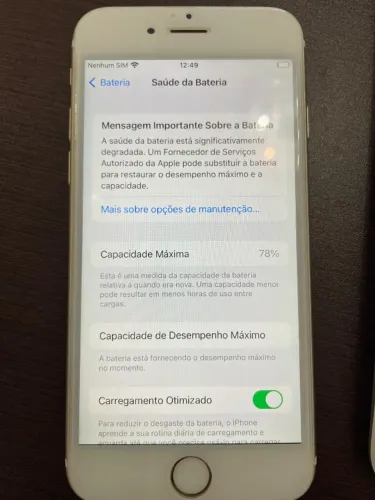 Vendo iPhone 6s dourado