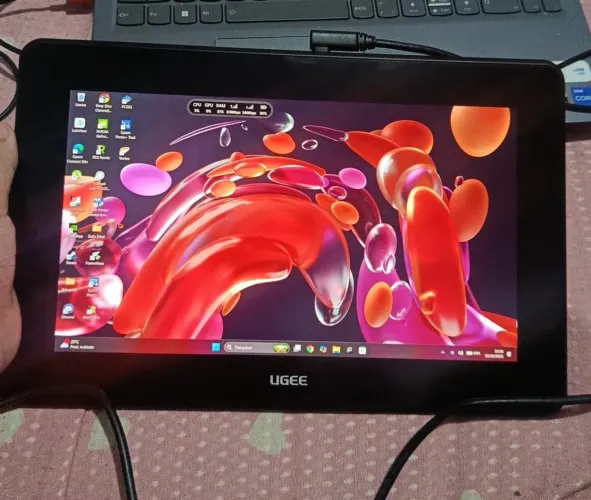 Mesa Digitalizadora UGEE U1200 11,9? Full HD com Tela + Caneta