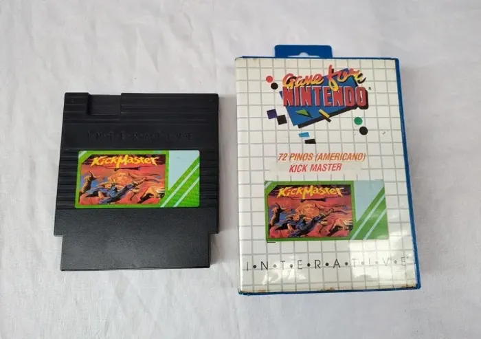 Jogo Kick Master Para Nes Turbo Game Padrão 72 Pinos