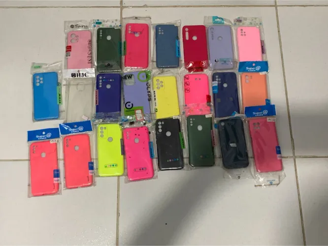 Capa de celulares Samsung, Motorola e iphone
