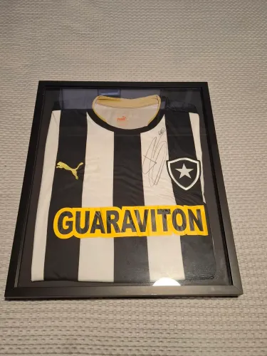Camisa Botafogo 2013 - Autografada pelo Seedorf | Emoldurada