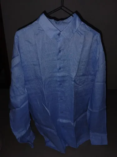 Camisa Trancoso em cambraia de linho 100%
