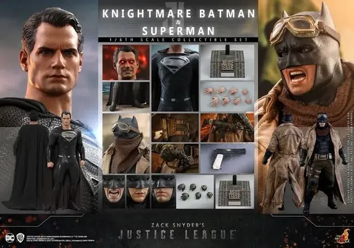 Batman e Superman hot toys 