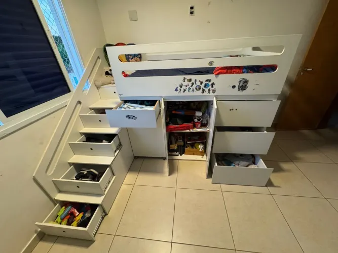 Cama infantil multifuncional