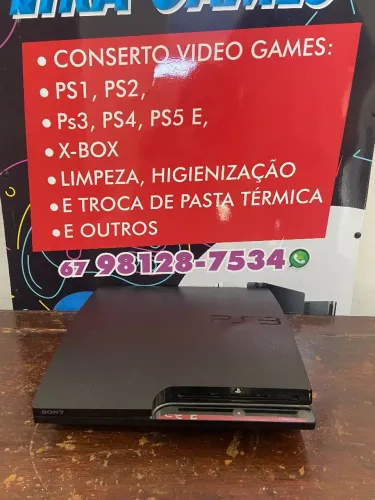 Ps3 slim liga da imagem depois de um tempo desliga