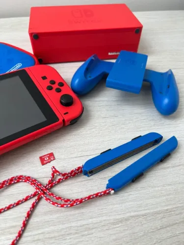 Nintendo Switch 34gb edição especial Mário desbloqueado