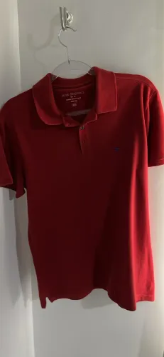 Camisa Polo Ellus Originals Masculina Vermelha Tamanho M