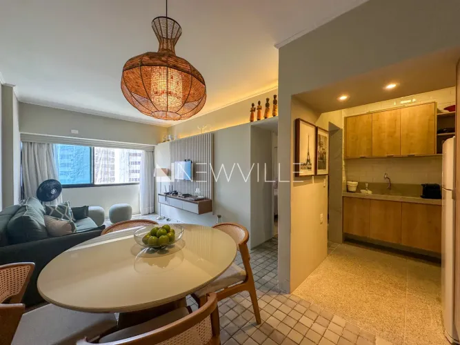 Apartamento para locação no Edifício Imperial Suites, em Boa Viagem 01 quarto, 01 vaga e