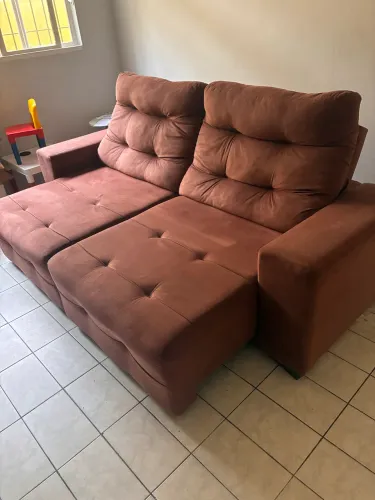 Sofá retrátil e reclinável 2,29
