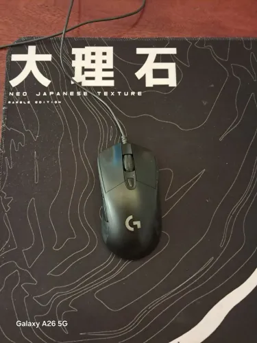 Mouse gamer logitech g403 com fio usado semi novo