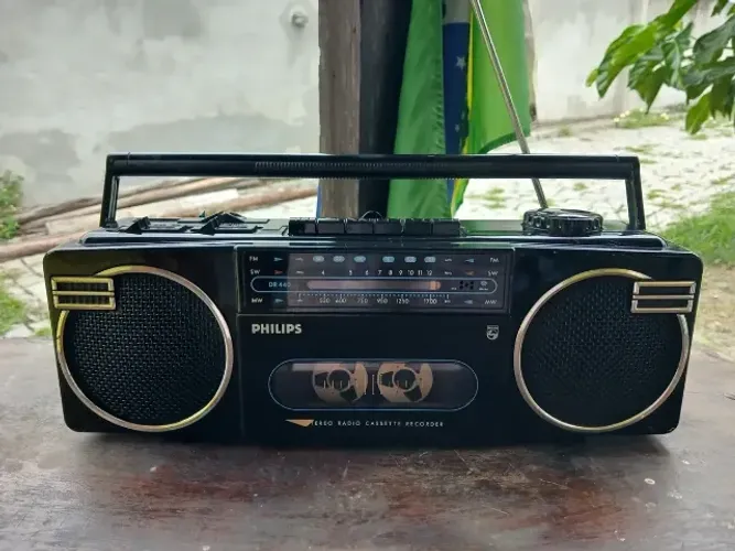 Rádio Gravador Philips AM/FM Modelo DR440