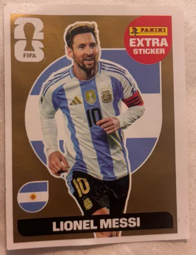 Messi legend gold