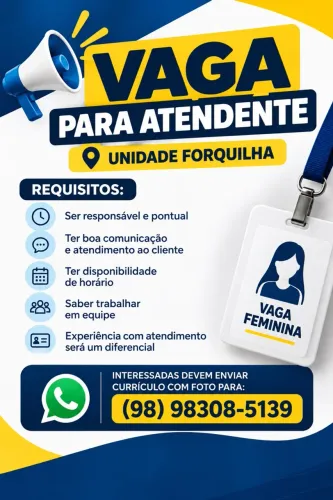 Vaga atendente