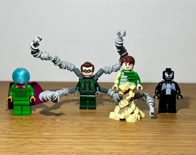 Lego Vilões homem aranha - Marvel Original 