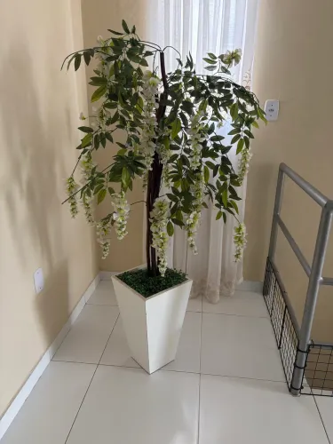 Planta artificial decoração