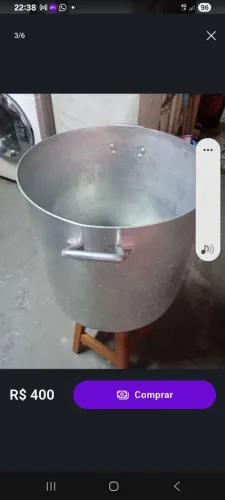 Panela pra sopa ou caldos 200 litros