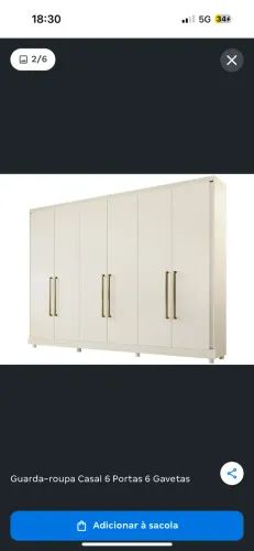 Guarda Roupa Grande semi novo