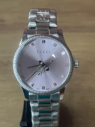 Relógio de Pulso Feminino Gucci Luxo Elegante