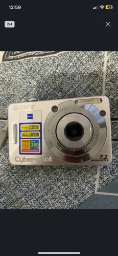 Vendo cybershot Dsc-w55 lente travada